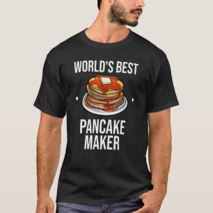 T-shirt Crêpe Cool Pour Hommes Femmes Crêpes Maker Petit D