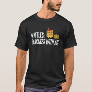 T-shirt Crêpes de gaufres avec abs