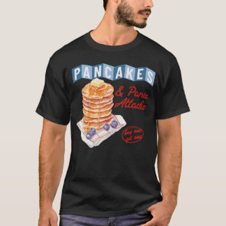 T-shirt Crêpes Rétro Et Crises De Panique Drôle De Petit D