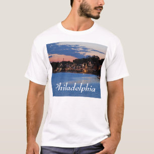 T-shirt Crépuscule de rangée de Boathouse