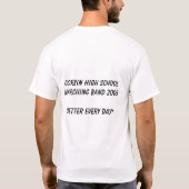 T-shirt crescendo de camp (Dos)
