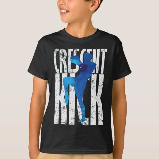T-shirt Crescent Kick Kickboxing (Devant)