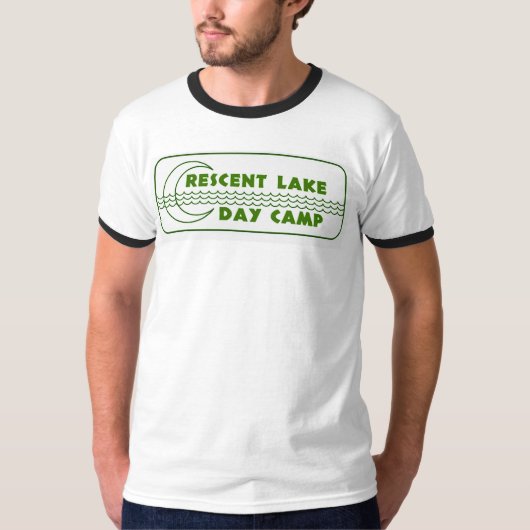 T-shirt Crescent Lake Ringer Tee (Devant)