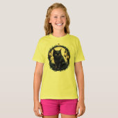 T-shirt Crescent Moon Chat (Devant entier)
