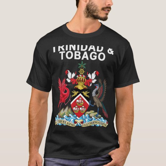 T-shirt Crest 1 de Trinité-et-Tobago (Devant)