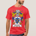 T-shirt Crest de Fuentes<br><div class="desc">Coat of ArmsFamily Crest .Check out our family t shirt selection for the very best in unique or custom,  handmade pieces from our shops.</div>