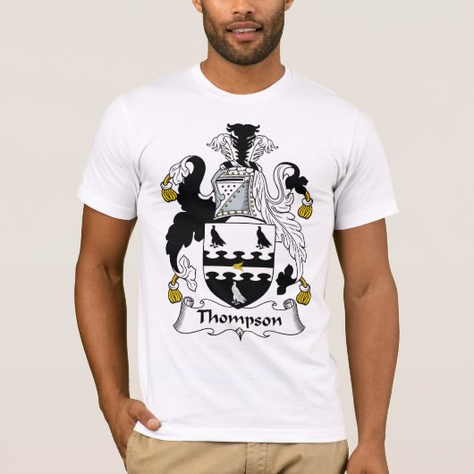 T-shirt Crest de la famille Thompson (Devant)