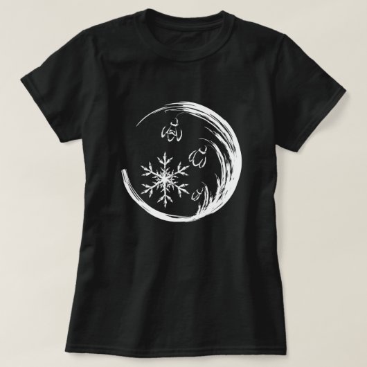 T-shirt Crest d'hiver (Design devant)