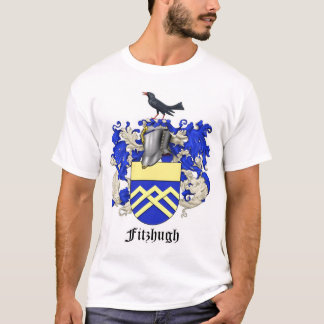 T-shirt CREST héraldique de famille de Fitzhugh le GRAND