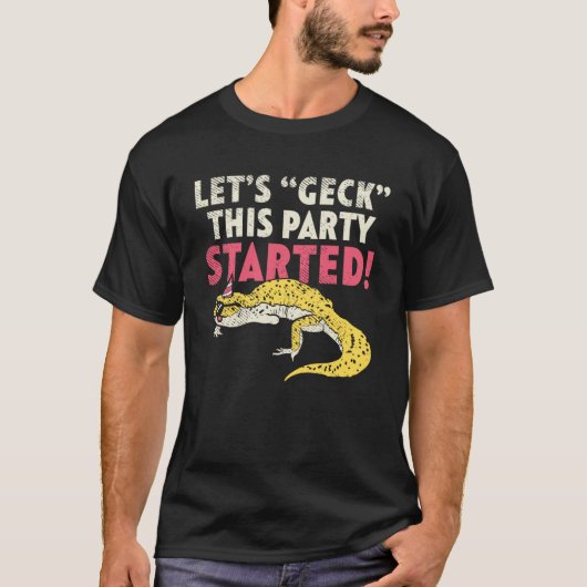T-shirt Crested Gecko (Devant)