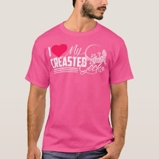 T-shirt Crested Gecko I Love My Crested Gecko