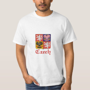 T-shirt Crête/chemise/Tchécoslovaquie tchèques de boucl