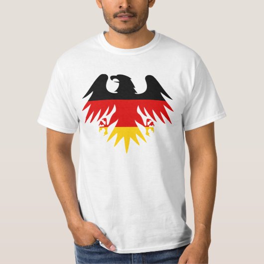 T-shirt Crête d'aigle allemande (Devant)