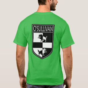 T-shirt Crête de clan irlandais - O'Sullivan