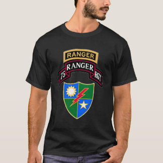 T-shirt Crête De Défilement De L'Onglet Régit Du Ranger 75