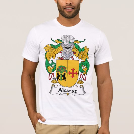 T-shirt Crête de famille d'Alcaraz (Devant)