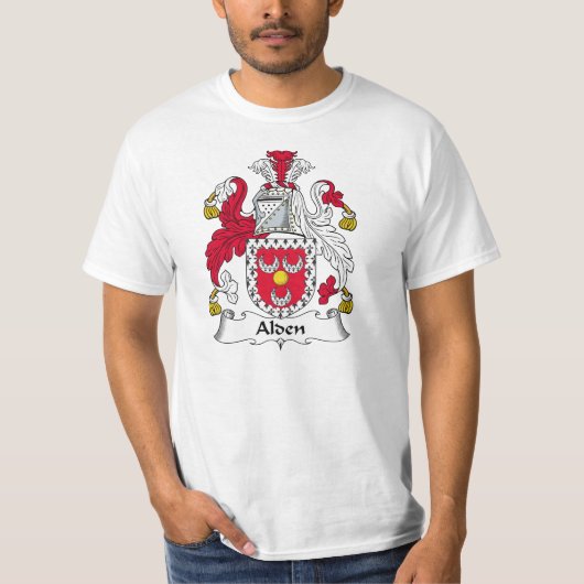 T-shirt Crête de famille d'Alden (Devant)