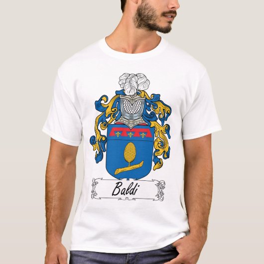 T-shirt Crête de famille de Baldi (Devant)