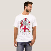 T-shirt Crête de famille de chariot de hôpital (Devant entier)