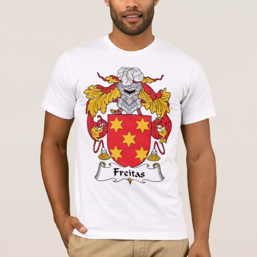 T-shirt Crête de famille de Freitas (Devant)