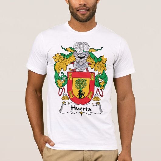 T-shirt Crête de famille de Huerta (Devant)