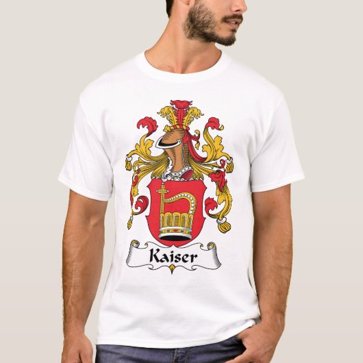 T-shirt Crête de famille de Kaiser (Devant)