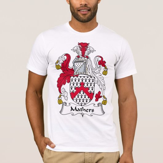 T-shirt Crête de famille de Mathers (Devant)