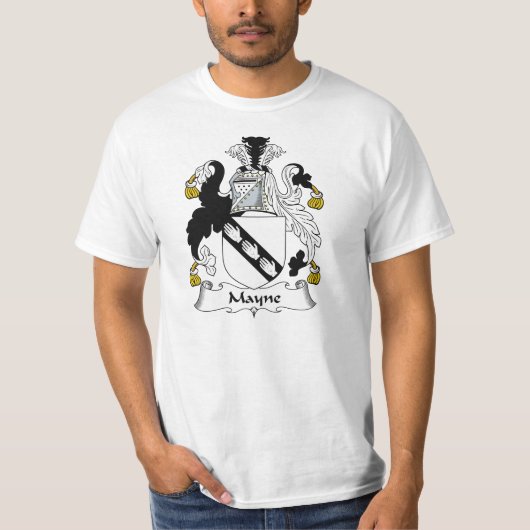 T-shirt Crête de famille de Mayne (Devant)