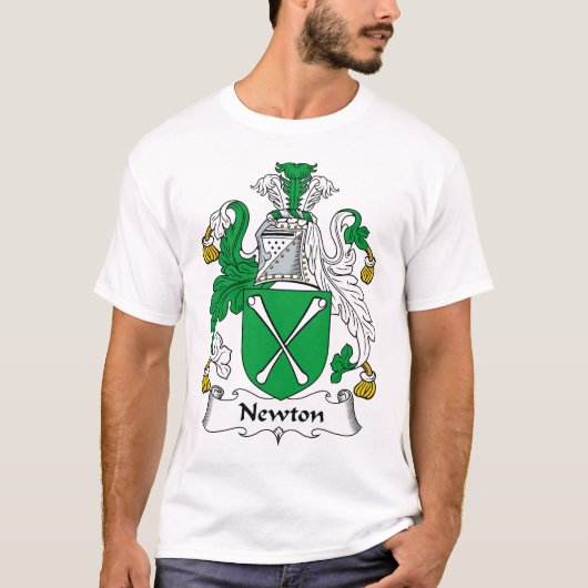 T-shirt Crête de famille de Newton (Devant)