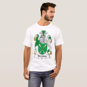 T-shirt Crête de famille de Newton (Devant entier)