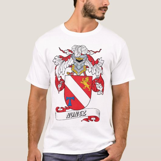 T-shirt Crête de famille de Nunez (Devant)