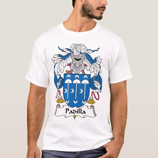 T-shirt Crête de famille de Padilla (Devant)
