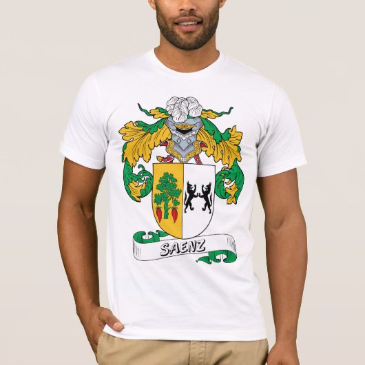 T-shirt Crête de famille de Saenz (Devant)