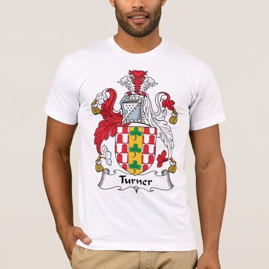 T-shirt Crête de famille de Turner (Devant)