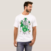 T-shirt Crête de famille de Tyson (Devant entier)