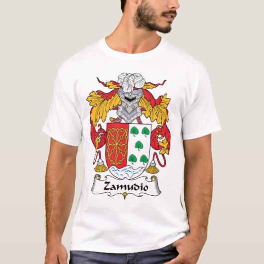 T-shirt Crête de famille de Zamudio (Devant)
