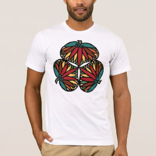 T-shirt Crête de famille des shogouns de Tokugawa, Edo,