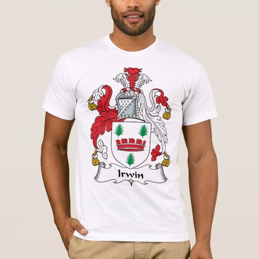 T-shirt Crête de famille d'Irwin (Devant)
