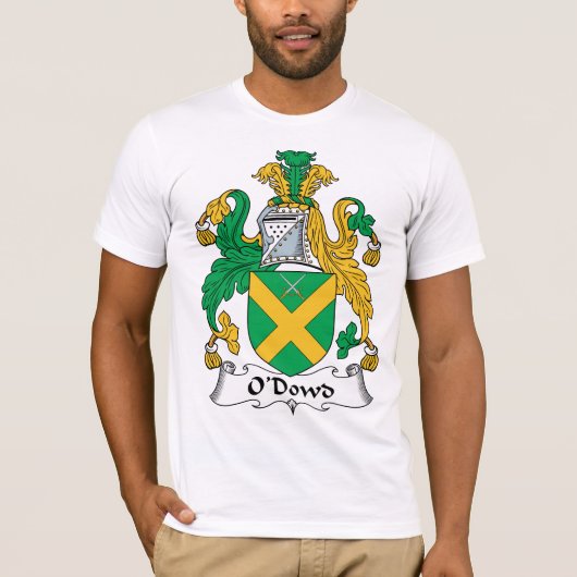 T-shirt Crête de famille d'O'Dowd (Devant)