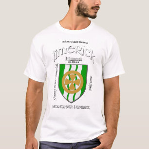 T-shirt crête de Limerick Irlande