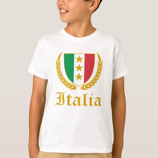 T-shirt Crête de l'Italie (Devant)