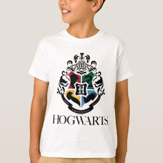 T-shirt Crête d'école de fierté de Harry Potter |