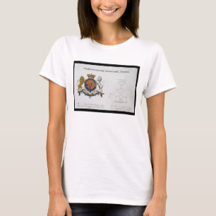 T-shirt Crête du roi du Royaume-Uni de grand B