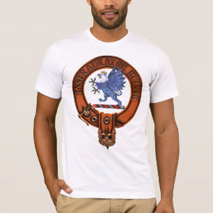 T-shirt Crête et Targe de famille de Forsyth de clan