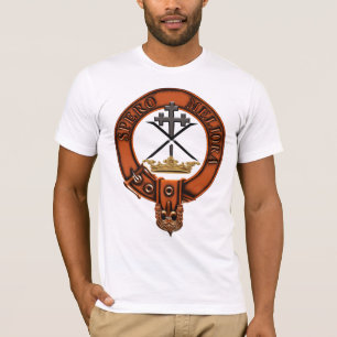 T-shirt Crête et Targe de famille de moffat de clan