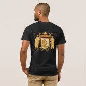 T-shirt Crête royale 1 de lion (Dos entier)