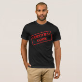 T-shirt Crétin certifié (Devant entier)