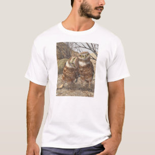 T-shirt Creuser des hiboux