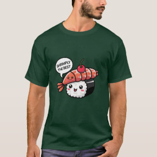 T-shirt creuser le meilleur kawaii sushi