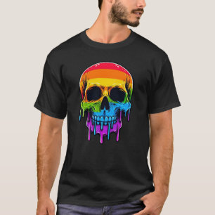 T-shirt Creux arc-en-ciel